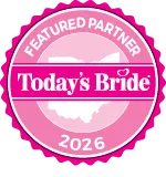Today's Bride 2026 Featured Partner badge